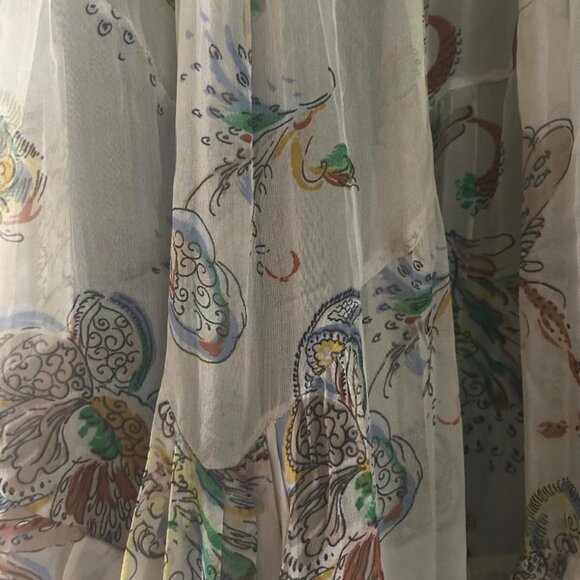 ZARA WOMAN Silk Dress Lace Detail 7785/739 Size M New With Tags $189 - Picture 7 of 16